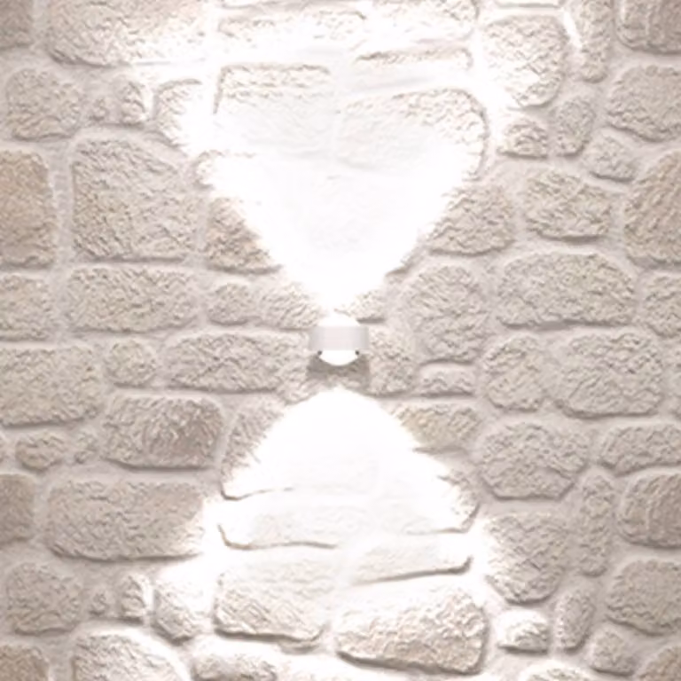 Top Light Barra di faretti PUK Mini Wall, dimmerabile, Bianco / Opale, Soggiorno / Sala da pranzo, Metallo, Design, Applique a LED