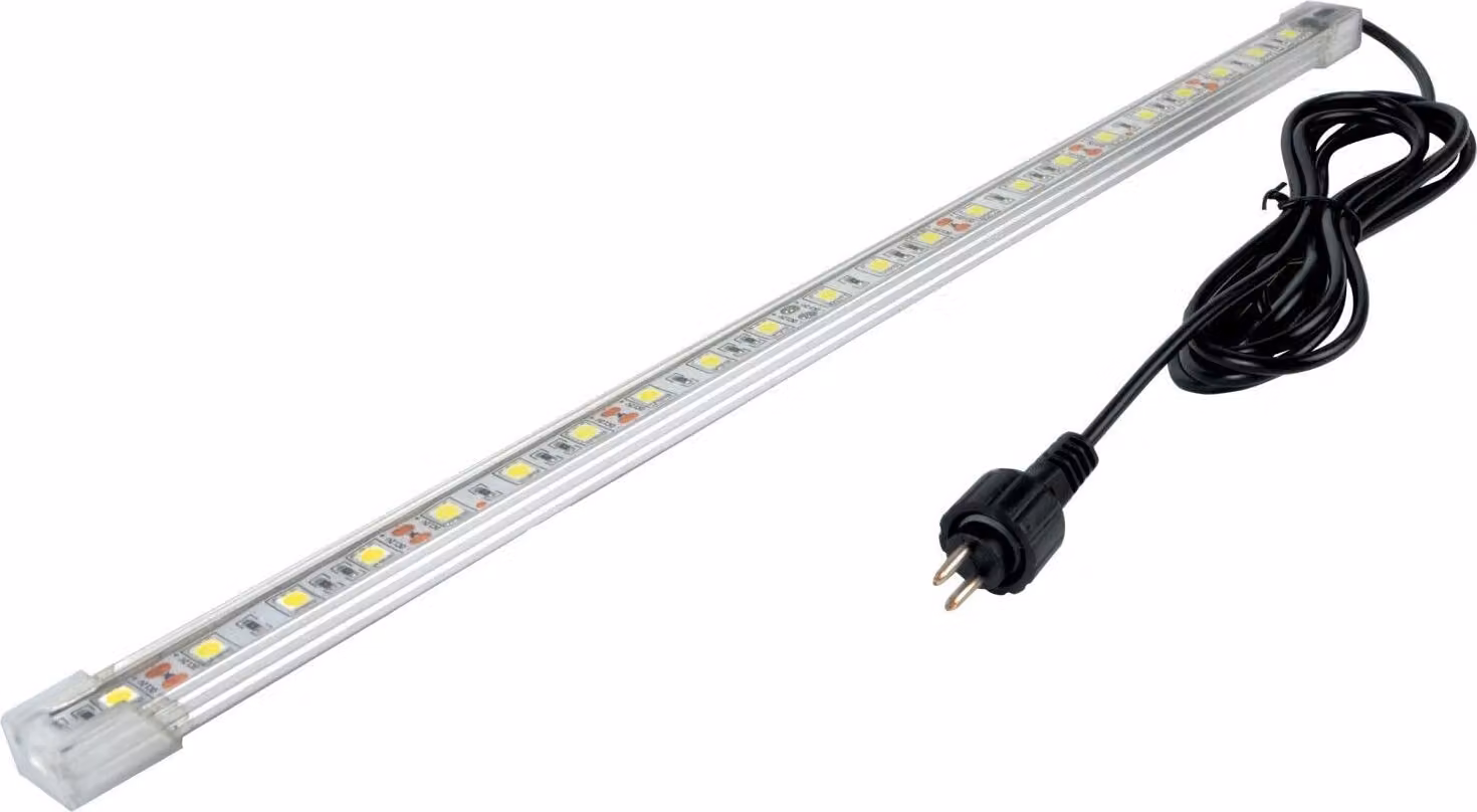 KÖHKO Barra LED impermeabile da 30 cm per cascata IGUAZU, luce bianca fredda