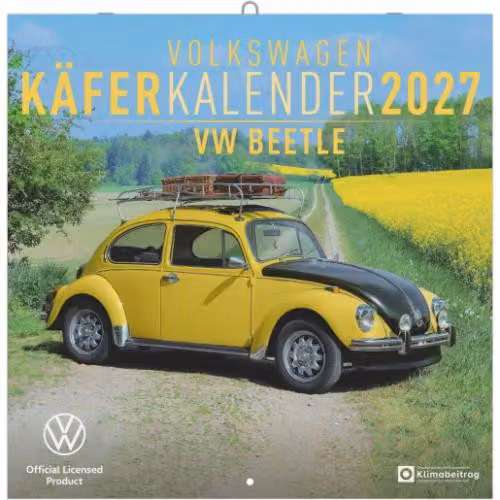 Calendario del Maggiolino VW 2027
