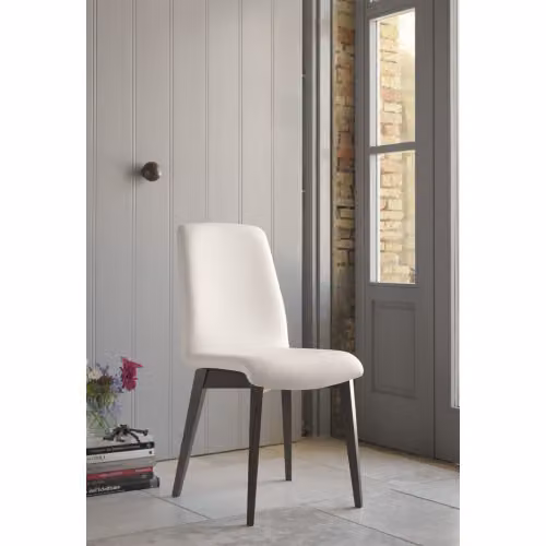 Sedia Mia in legno ed ecopelle Friulsedie