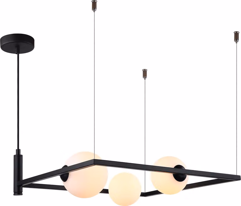 Italux PND-2424-1L-WH Lampada a sospensione Palermo D320mm 1x40W E27 bianca