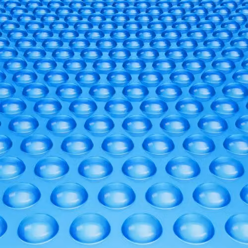 Copertura Solare per Piscina VEVOR Rettangolare Blu per Riscaldamento Acqua L: 9,75 m x P: 4,87 m