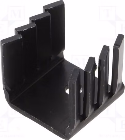 1 radiatore: pressato, colore nero, altezza: 19,2 mm, modello FI355/19/SE, larghezza: 22 mm, lunghezza: 19 mm