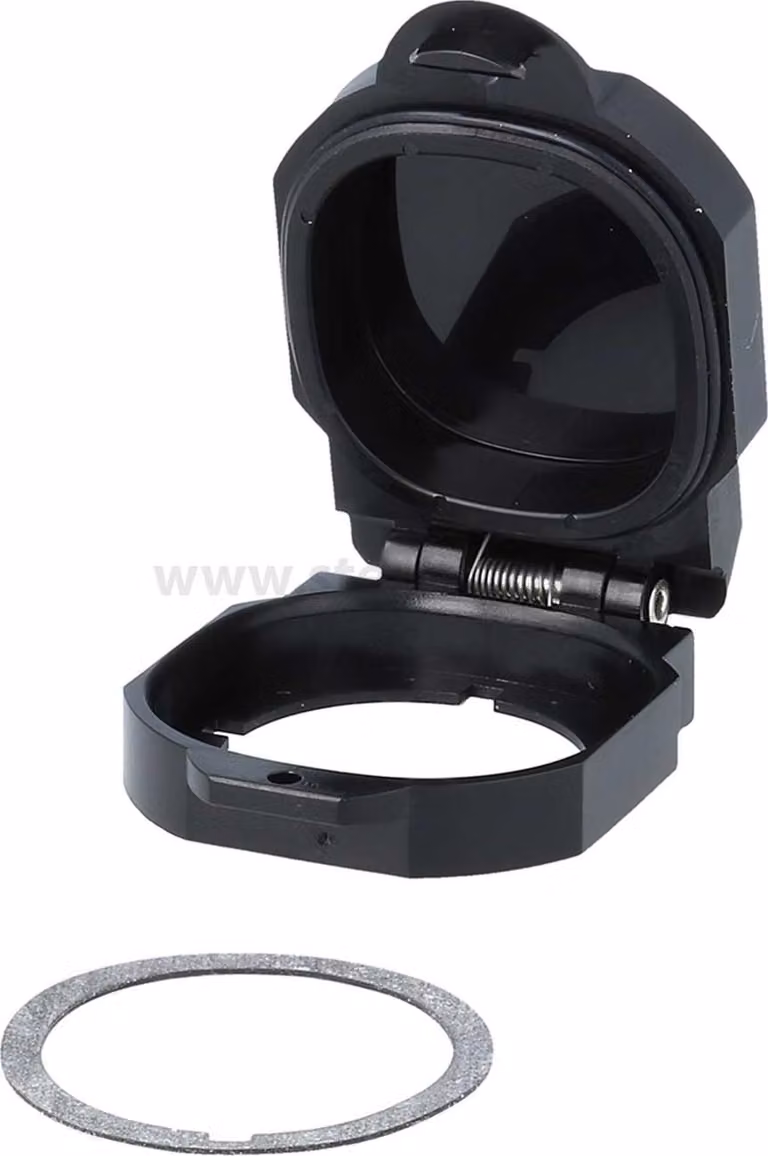 Georg Schlegel Coperchio di protezione sigillabile Grado di protezione IP65 / IP67 Colore nero - 1 pezzo