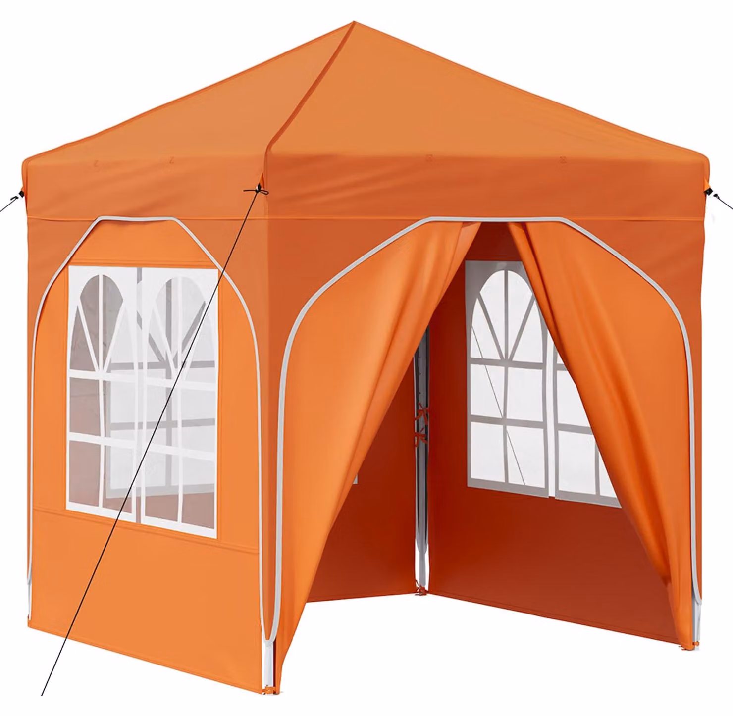 Tenda per feste a pop-up 192 x 192 x 245 cm Arancione