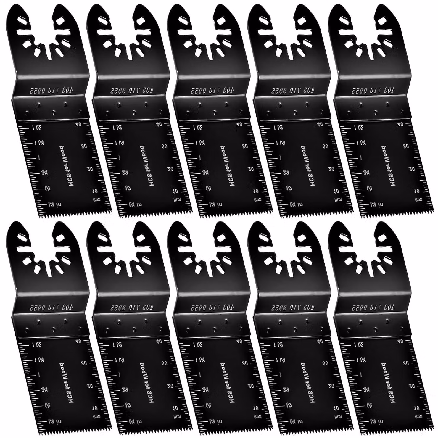10 lame per seghetto multiuso, lame oscillanti da 35 mm, set di accessori per utensili multifunzione