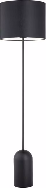 Piantana Minimal Enlil in metallo nero e bianco con 1 luce E27 IP20 in stile scandinavo