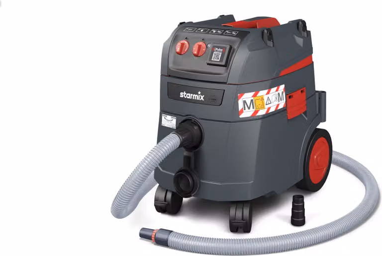 Starmix Nass- Trockensauger iPulse M-1635 Safe Industriesauger 1600 W