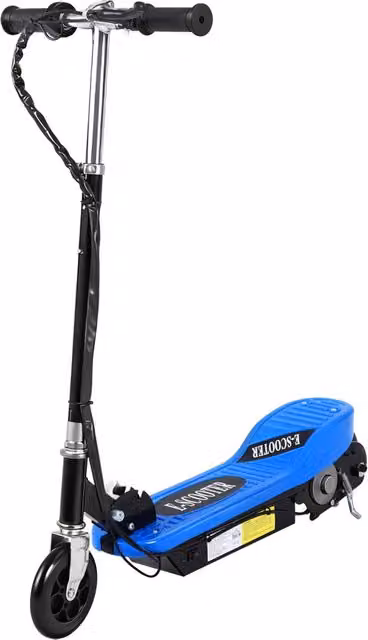 Pattinatore Elettrico Pieghevole Zephmum per Bambini e Adolescenti Blu L/P/H: 78 x 37 x 87-95 cm