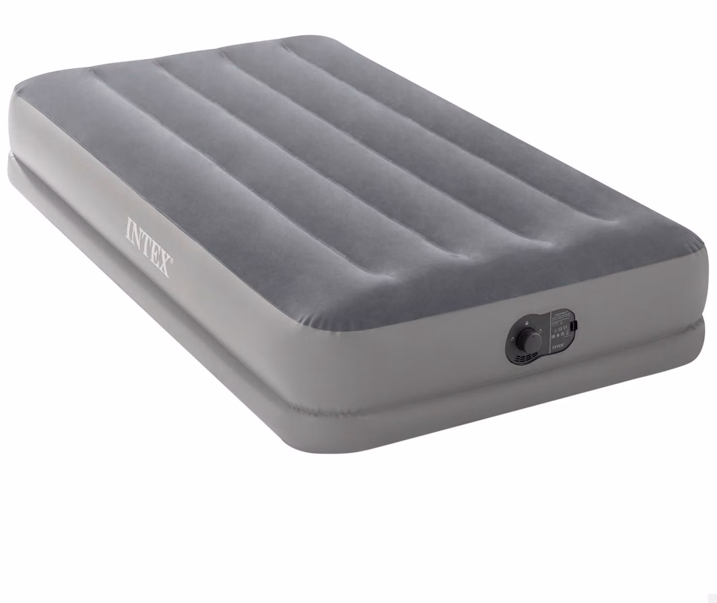 Materasso gonfiabile singolo, 191x99x30 cm, con pompa elettrica integrata, marca INTEX, modello 64112