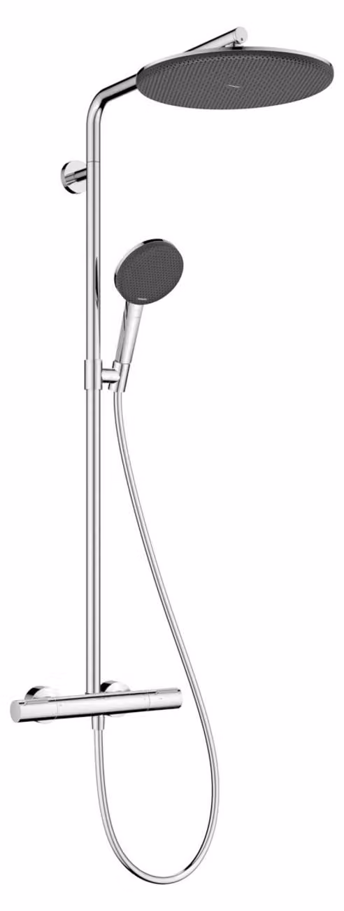 hansgrohe Raindance Alive S Puro Showerpipe 300 1jet EcoSmart+ avec élément Ecostat, 24594000, 24594000