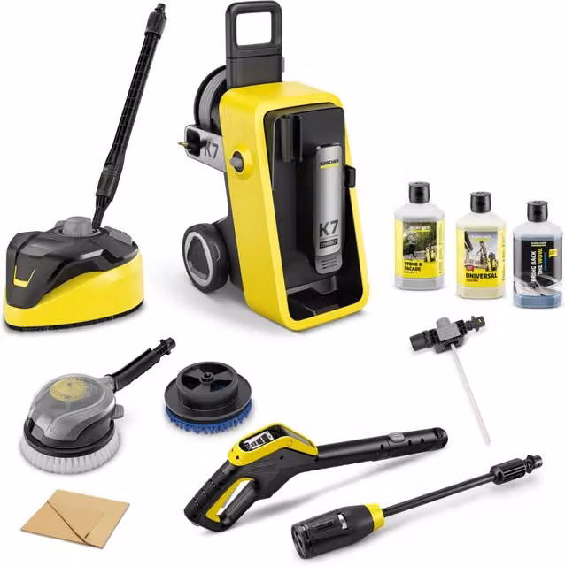 Karcher Idropulitrice K 7 Comfort Premium Connect Car&Home Gialla con App Control e Bluetooth