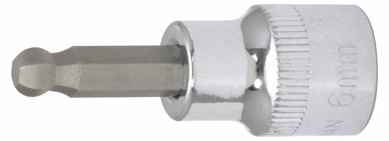 KS TOOLS 3/8" CHROMEplus bit esagono incassato testa sferica, 8 mm - 918.3875