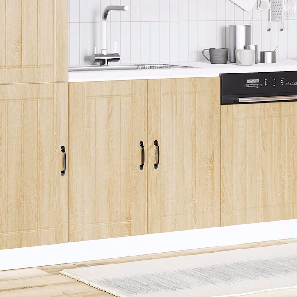 Mobile Base Lavello Lucca Rovere Sonoma in Legno Multistrato