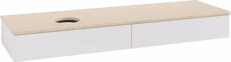 V&B Mobiletto senza struttura frontale - illuminazione Antao 160x50cm, WBP-colore botti. Lac
