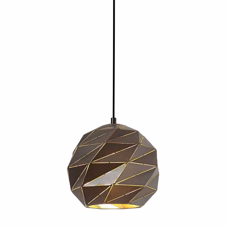 PALERMO PND-2424-1S-GR+GD Italux, lampada a sospensione