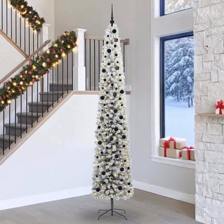 Maison Exclusive - Albero di Natale artificiale con 300 LED e supporto, verde, 300 cm