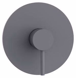 Herzbach SIRO GREY: miscelatori per doccia, set di colori grigio opaco