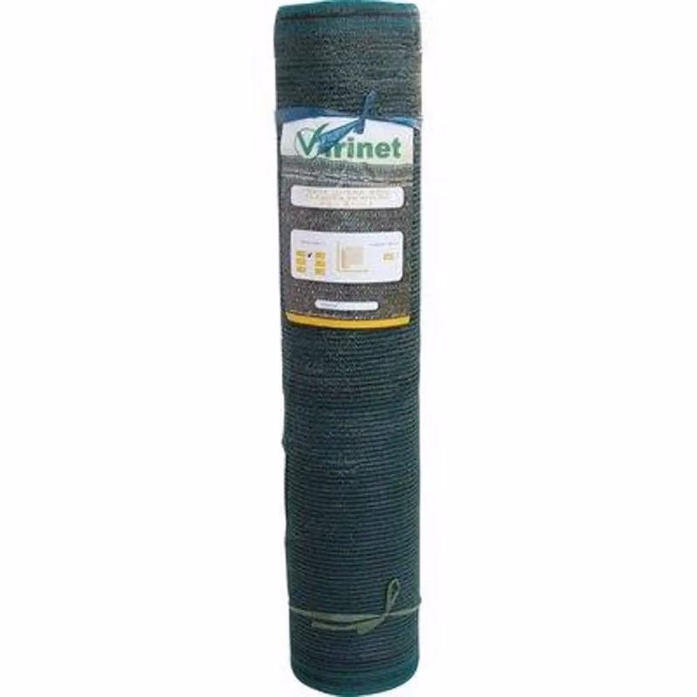 Rete ombreggiante oscurante verde in polietilene STARS L: 100 m x H: 300 cm – 2