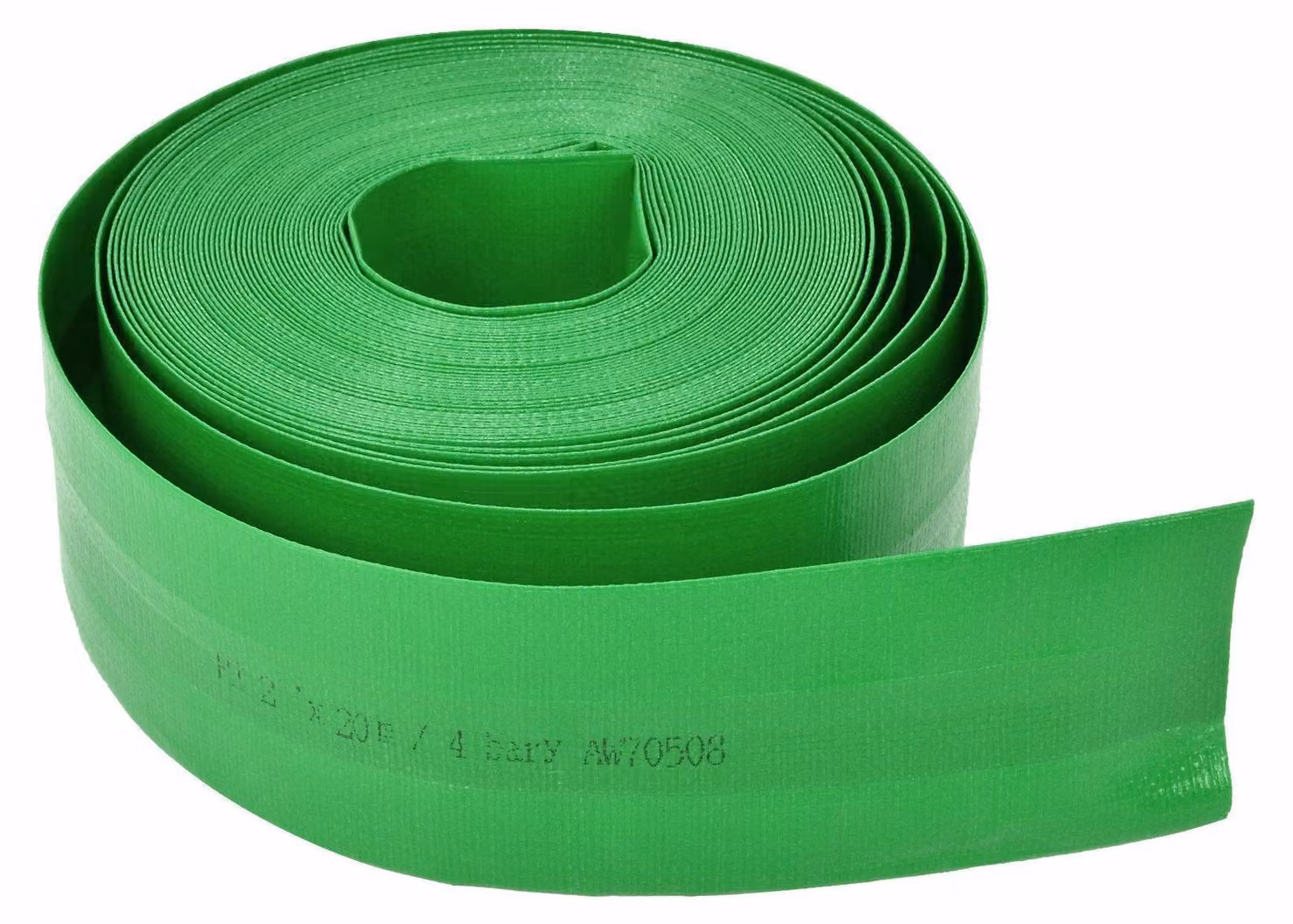 AW Tools - Tubo flessibile per acqua, piatto, polietilene AW1683 (20 m x 5 cm) (verde)