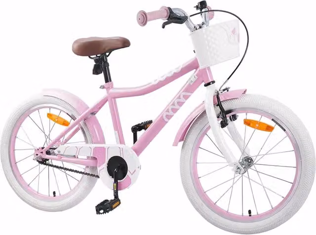 Bicicletta per bambini DESIGN IN da 18 pollici, colore rosa