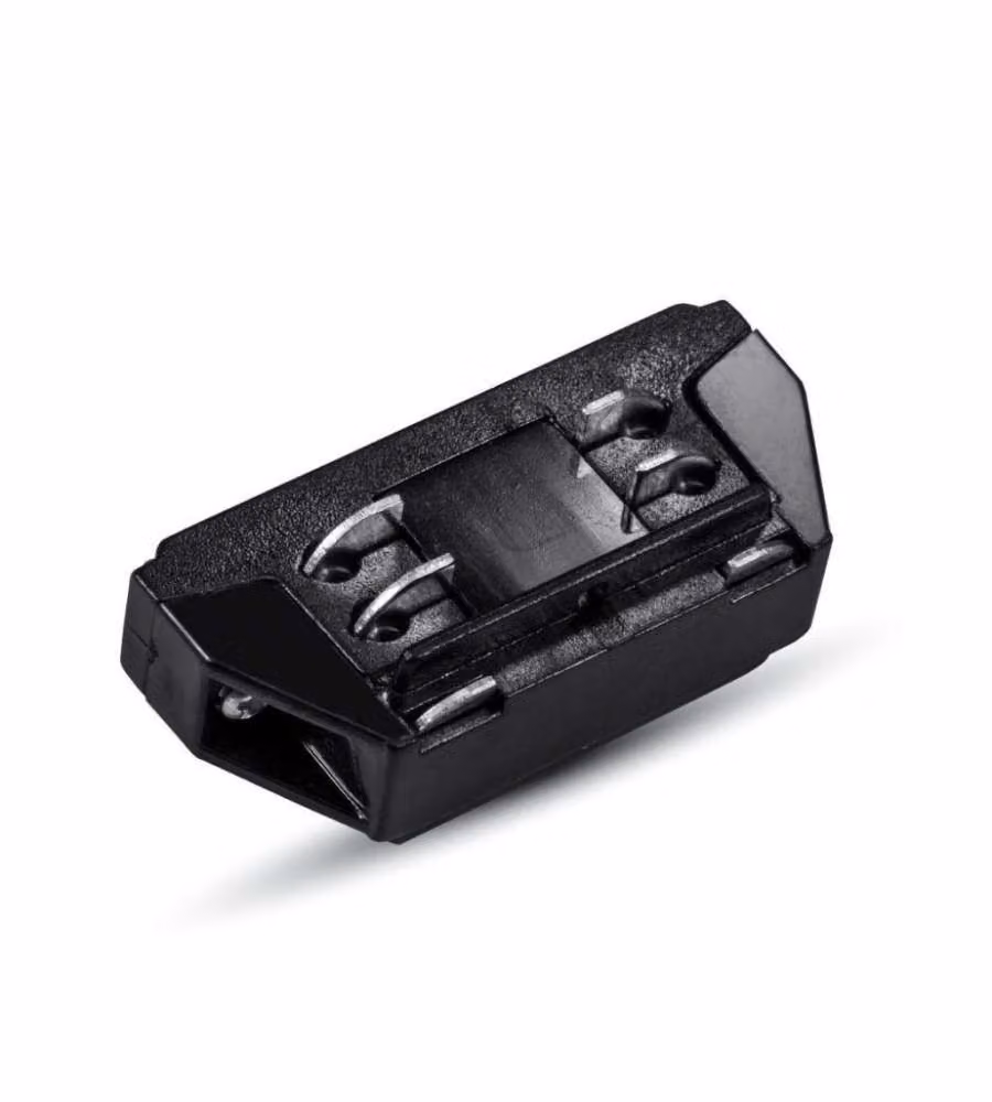 Raccordo Mini Trifase a I per Binario Colore Nero