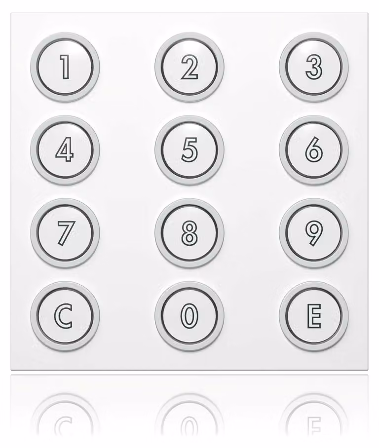 Modulo di codifica RITTO Doorman bianco 1876470