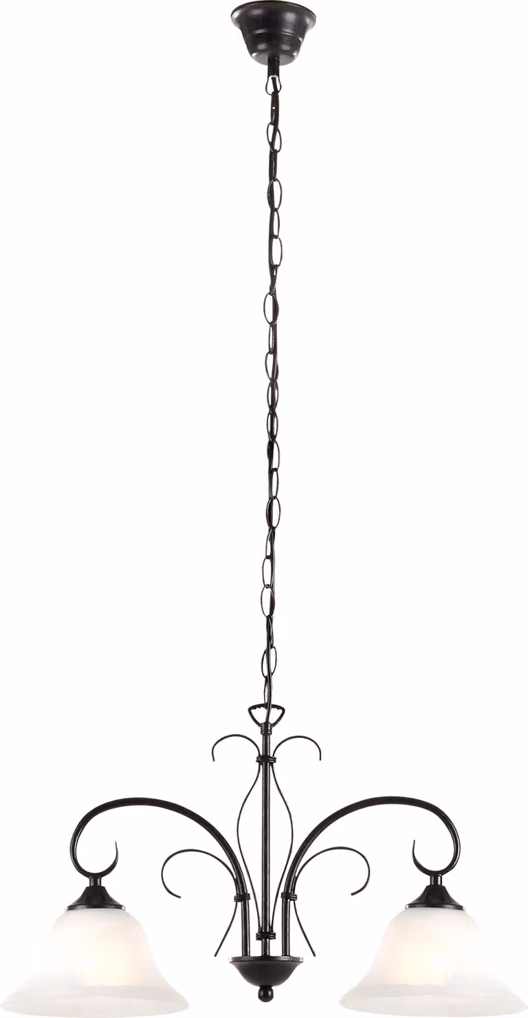 Globo Lighting lampada a sospensione in metallo color ruggine, 2x E27