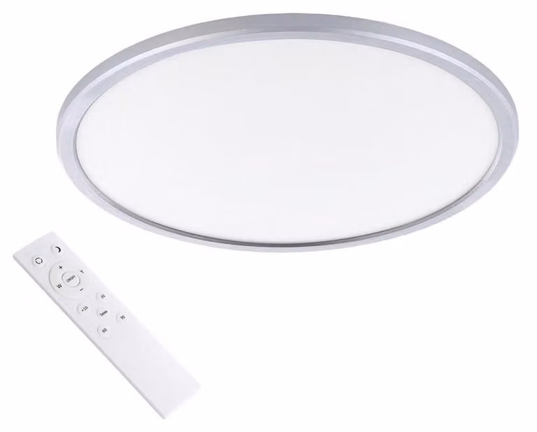 Lampada da soffitto a LED Eglo Campasero argento Ø 42 x 2,5 cm bianco caldo-bianco freddo