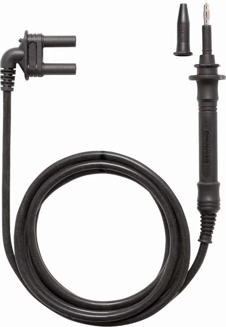 Cavo di prova BENNING Cavo di prova Benning da 2 m a 2 poli con sonda di prova da 4 mm Cavo di prova a 2 poli per BENNIN