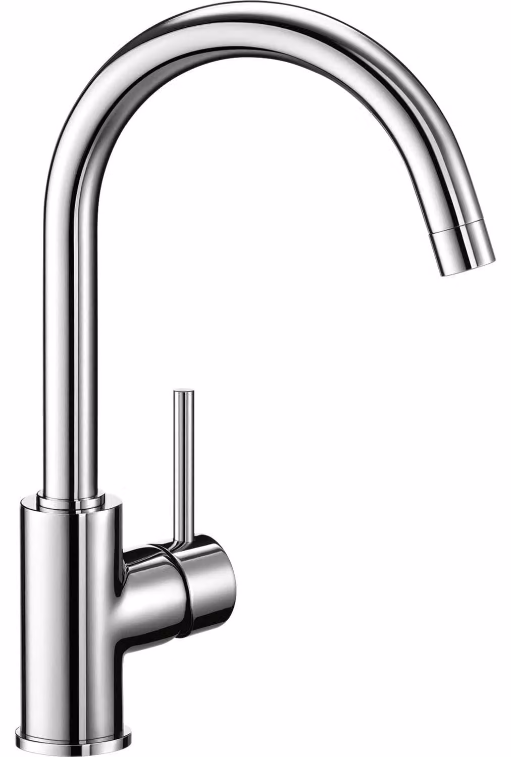 Miscelatore per cucina MIDA, cromo, alta pressione, girevole a 360°
