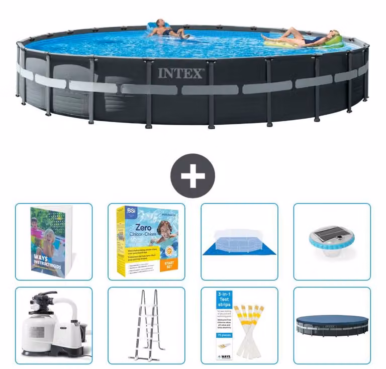 Ultra XTR Pool Rund - 732x132 cm - Set da 7 pezzi, modello S526