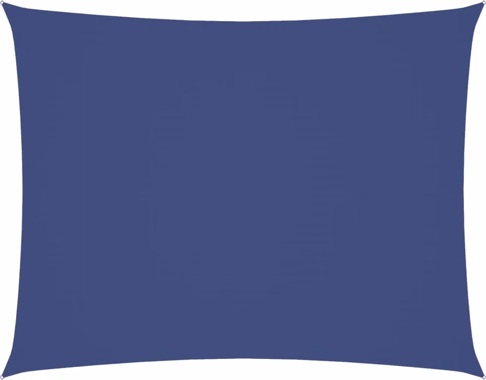 Parasole a Vela Oxford Rettangolare 3,5x5 m Blu