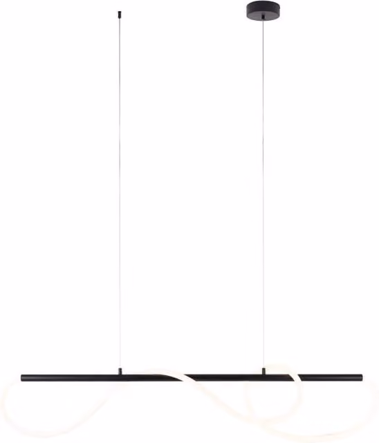 Lampada sospesa LED moderna nera Maxlight Laguna 30W