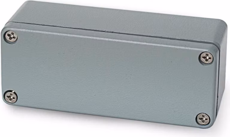 Variante di alloggiamento vuoto in alluminio - Dimensioni: 90 x 36 x 31 mm