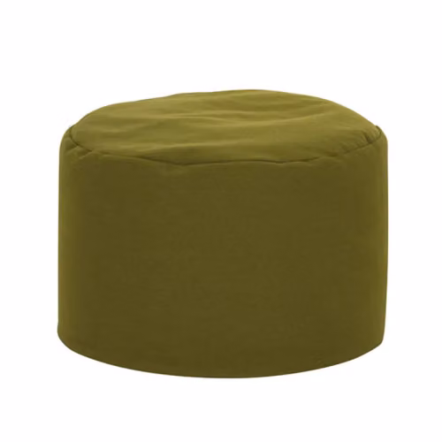Pouf imbottito di forma cilindrica Handy