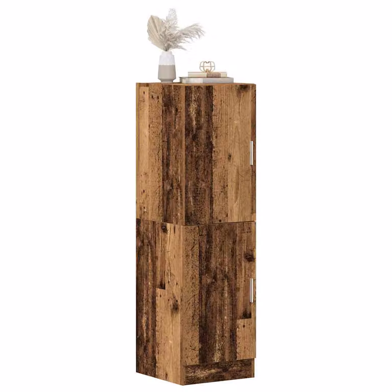Armadietto da cucina a parete vidaXL in legno stile antico marrone L/P/H: 38 x 41,5 x 131,5 cm
