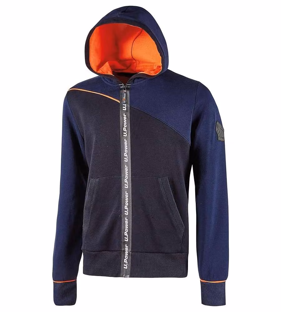 Felpa Jupiter Deep Blue taglia XL U-Power
