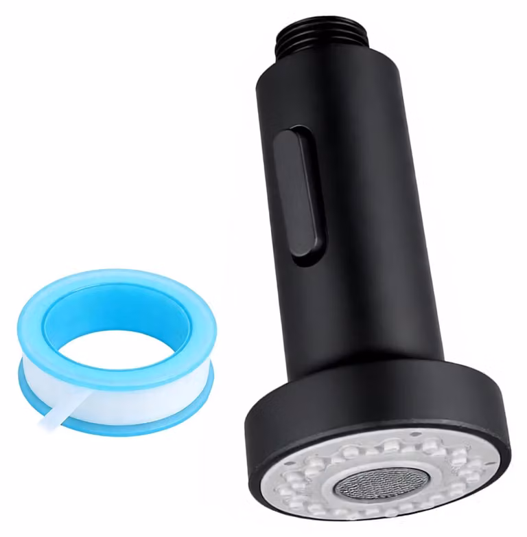 Ugello doccia da 52 mm, con 2 modalità, lunghezza 100 mm, per rubinetto da cucina