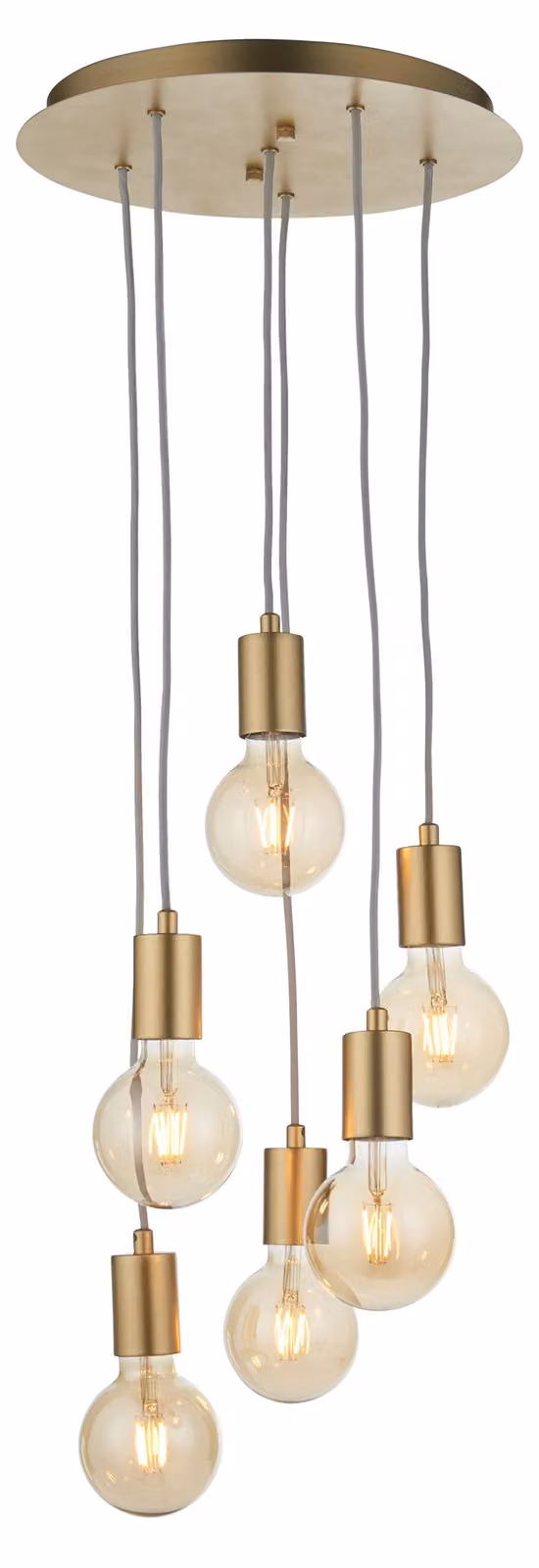 Lampada a sospensione Studio | 6 luci | 10 W E27 | Metallo