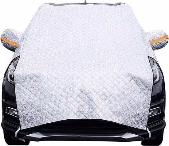 Copertura universale per auto, ideale per l'inverno, protegge da gelo e ghiaccio