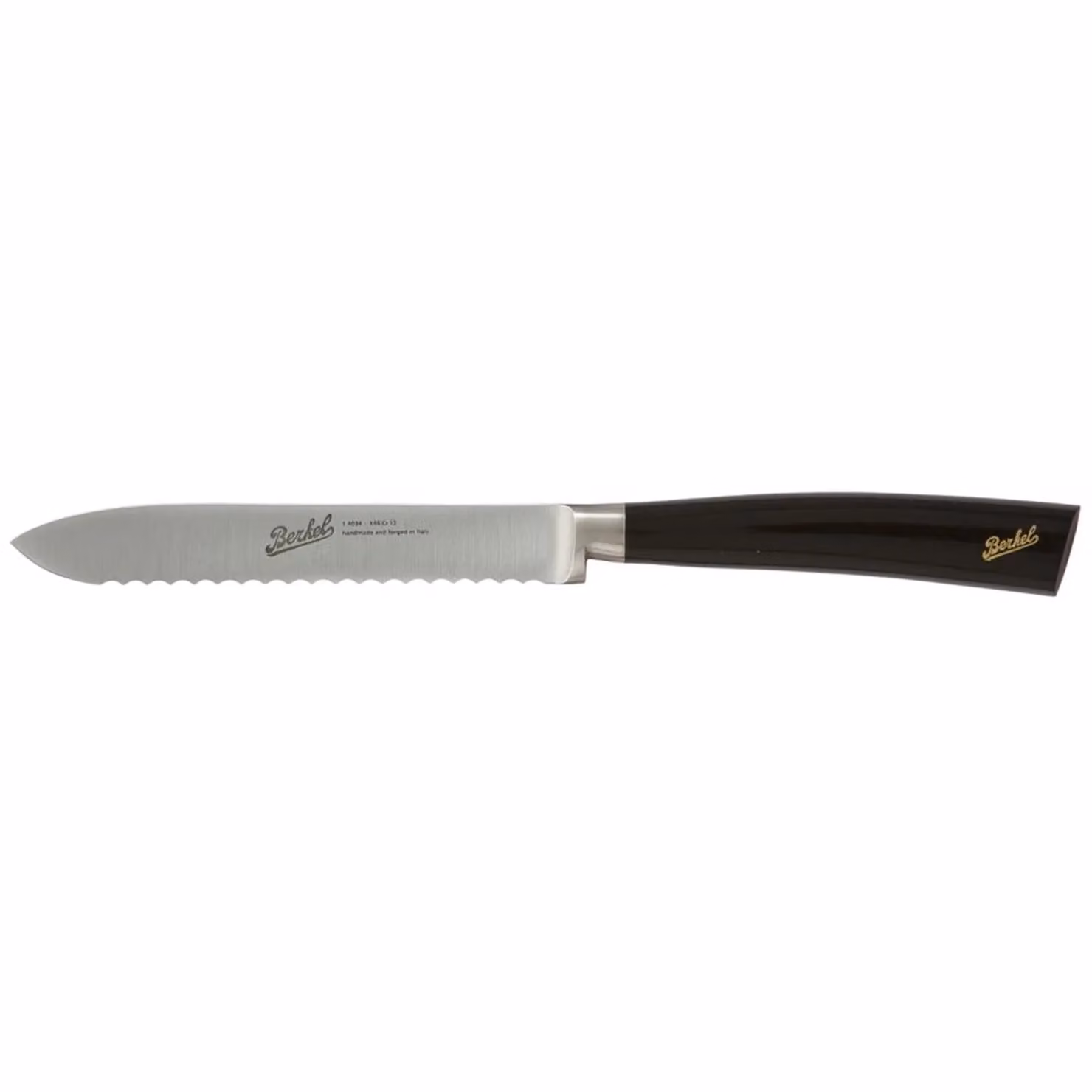Coltello multiuso cm 12 linea Elegance nero lucido di Berkel