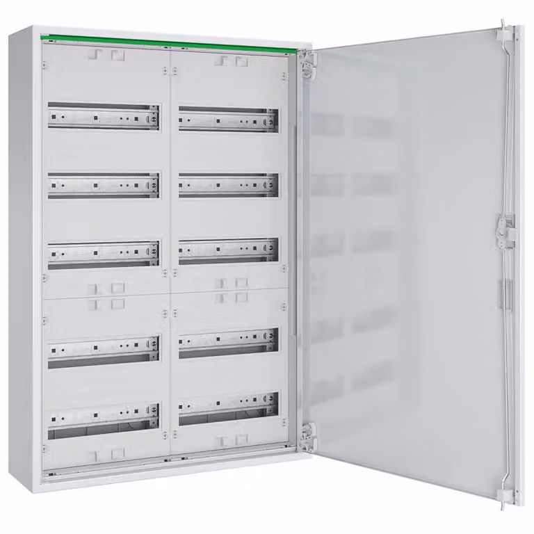 Distributore industriale AP 160 mm, 2x5 file - Scatola di derivazione da incasso 800 mm ABNRM205R01