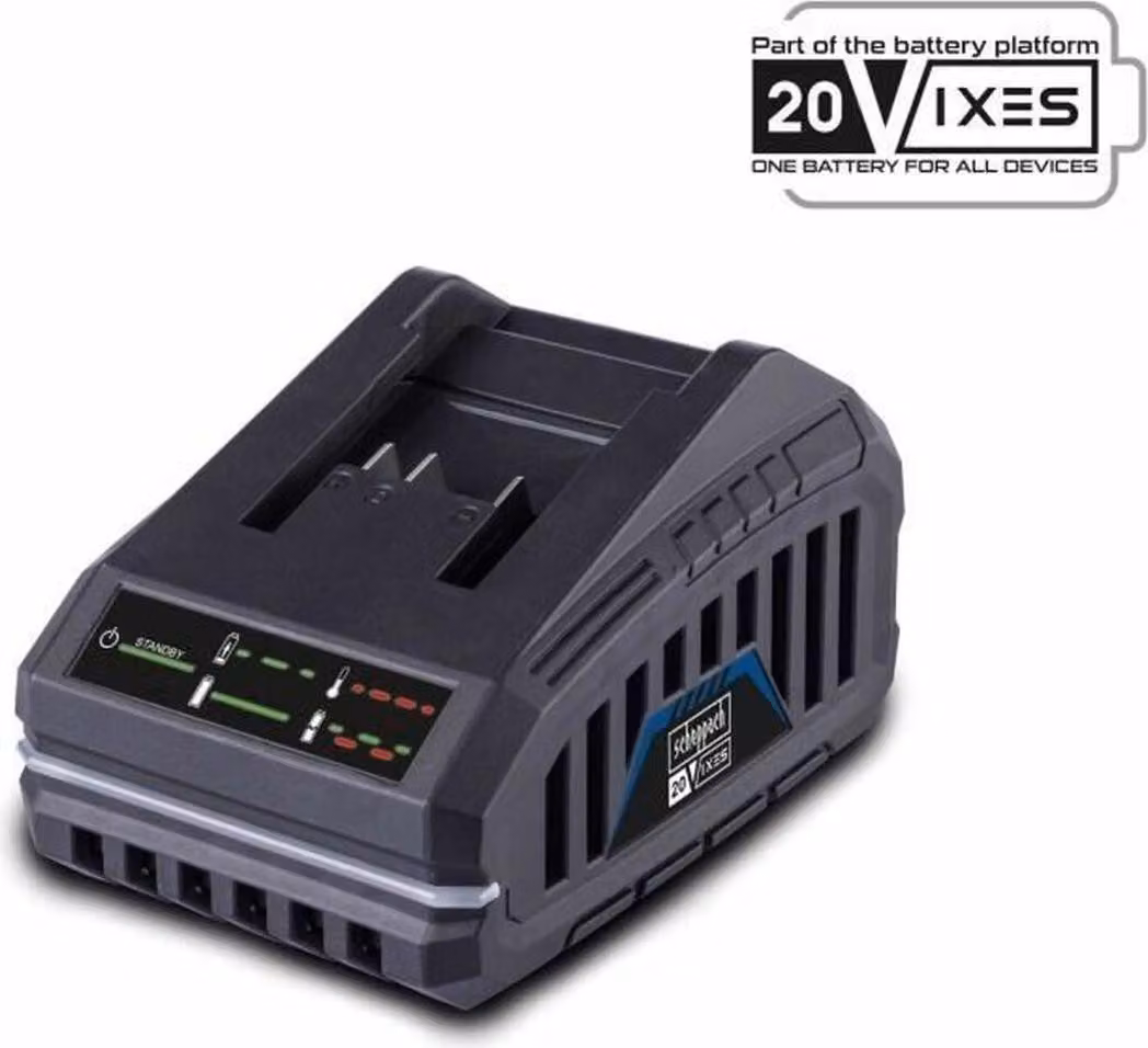 2.4A 20V charger - universal battery for the SCHEPPACH 20V IXES range