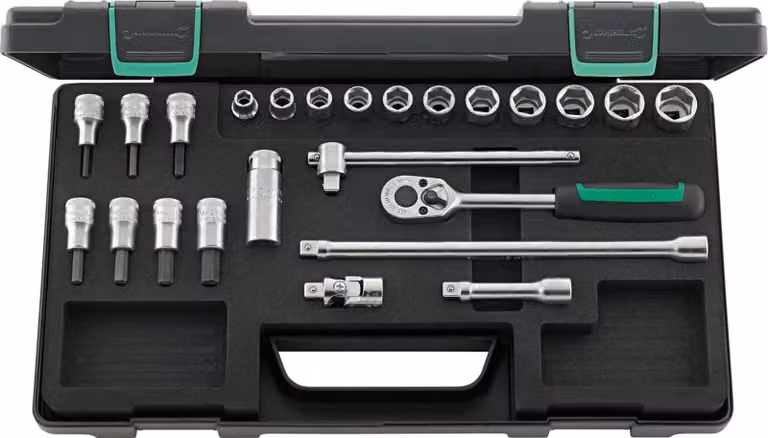 Stahlwille 456/49/19/5 Set di chiavi a bussola 3/8" quadro 96021236