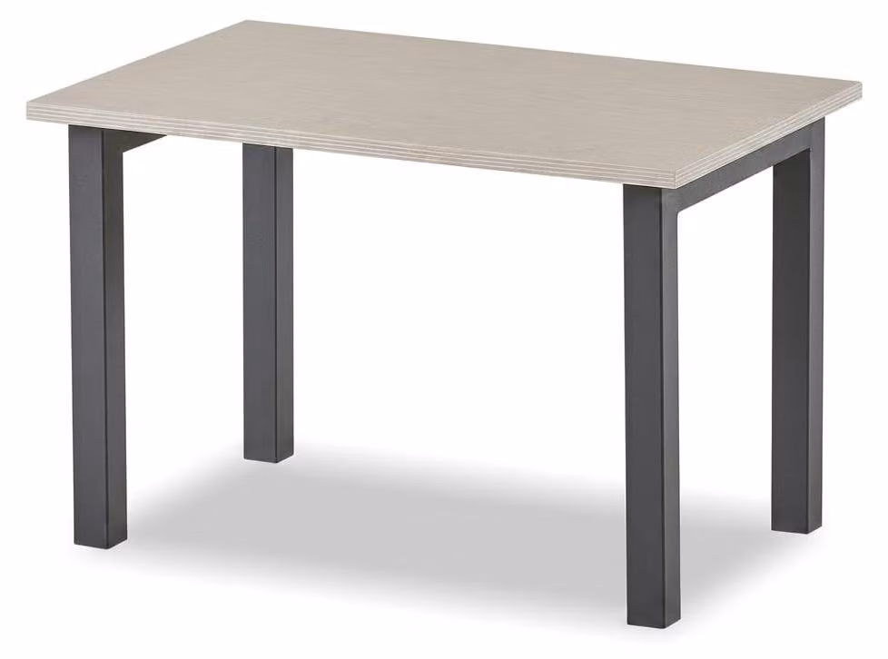 Tavolino da caffè moderno, dal design semplice, color beige, funzionale e versatile
