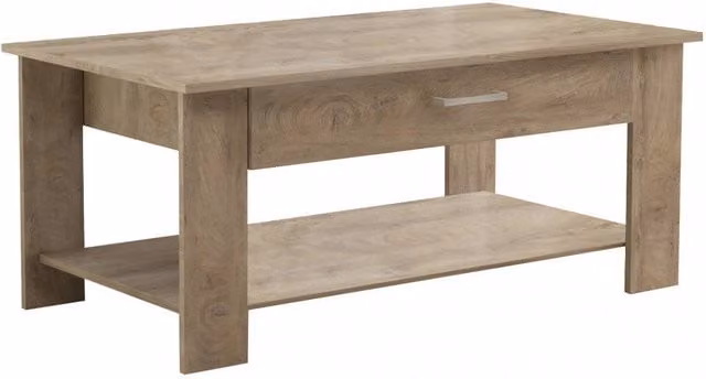 Tavolino da salotto Myrto GIORDANOSHOP in Rovere Chiaro, L/P/H: 110 x 60 x 44 cm – 1