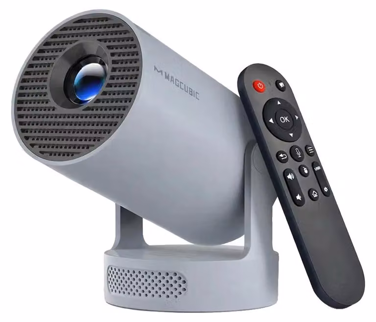 Proiettore, luminosità 8000 lumen, compatibile con Android, telecomando ProNewGrey, spina UE-a