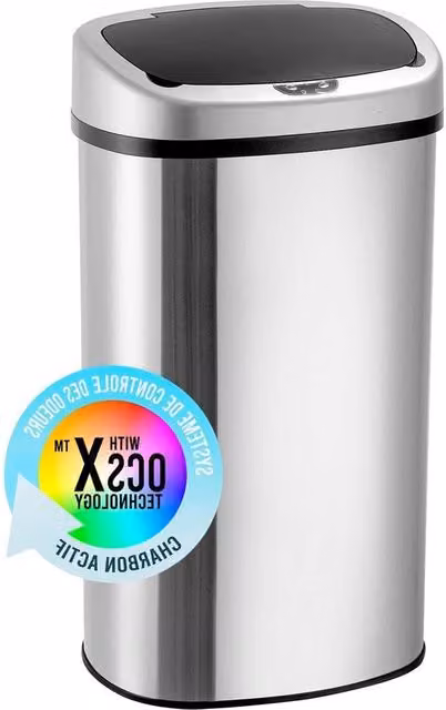 Cestino Automatico 58L con Filtro Odore e Smaltimento Anti-Tracce