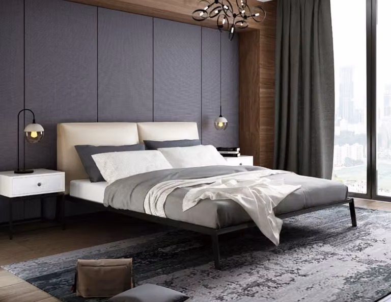 Luxus Schlafzimmer Bett Polster Design Luxus Doppel Hotel Betten 180x200cm